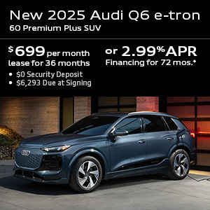 Audi Q6 e-tron Promotional Offer